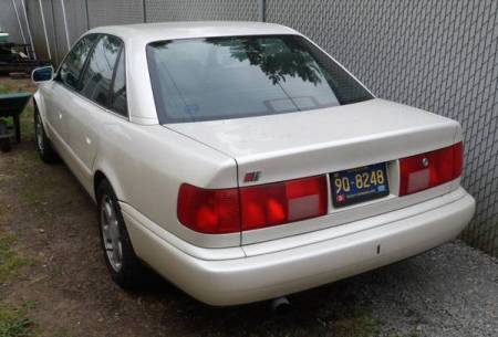 1995 Audi S6 left rear