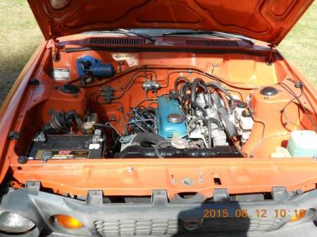 1974 Datsun B210 engine