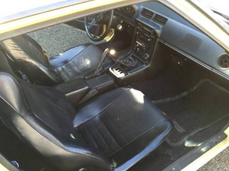 1979 Mazda RX-7 interior