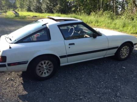 1984 Mazda RX-7 GSL-SE right rear