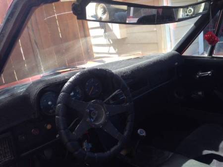 1972 Porsche 914 interior