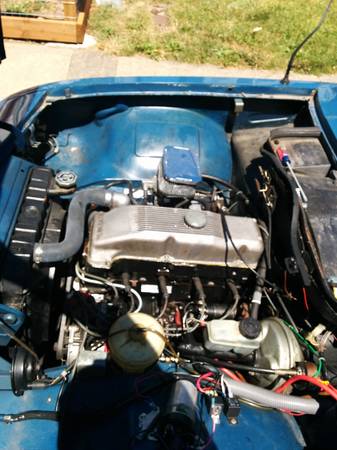 1974 Opel Manta engine