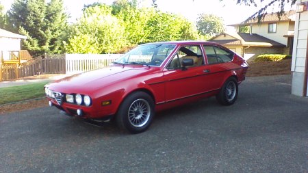 1977 Alfa Romeo Alfetta GT Larry L left front