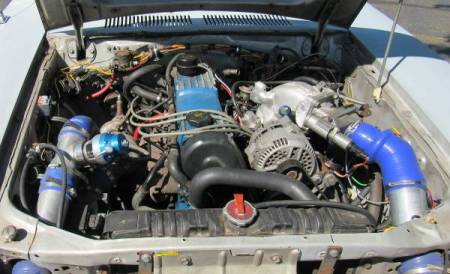 1977 Ford Pinto Cruising Wagon Turbo engine