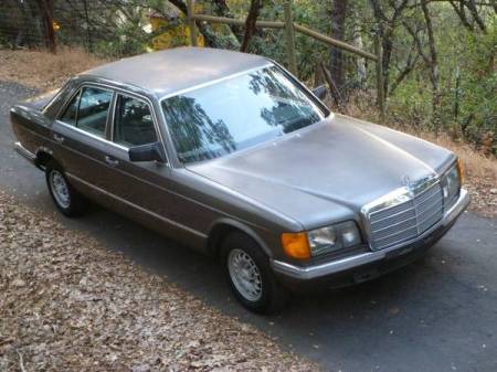 1982 Mercedes 280S right front