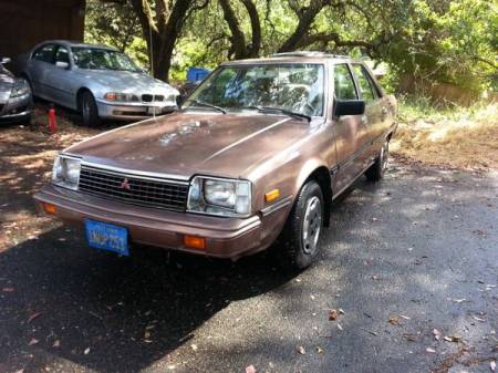 1985 Mitsubishi Tredia left front