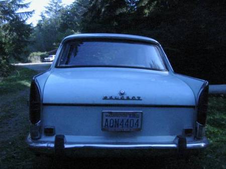 1969 Peugeot 404 rear