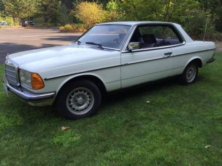 197 Mercedes 230C left front