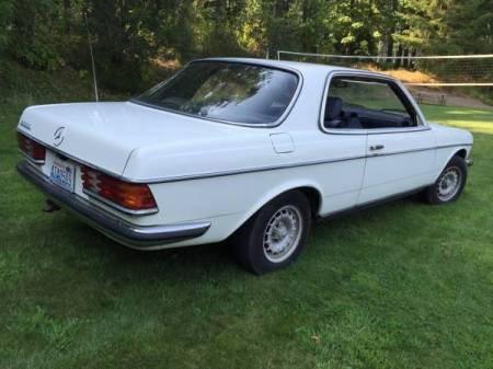 197 Mercedes 230C right rear