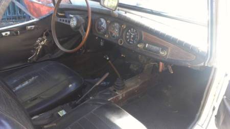 1970 Siata Spring interior