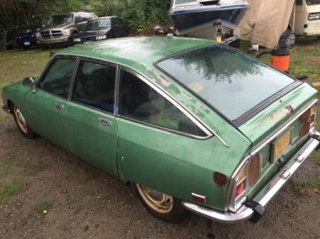 1973 Citroen GS left rear