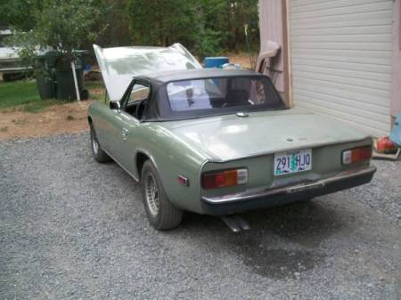 1973 Jensen Healey left rear
