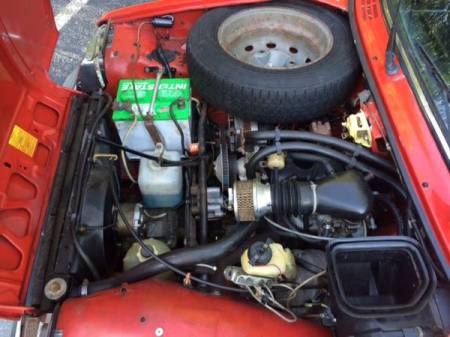 1982 Renault Le Car engine