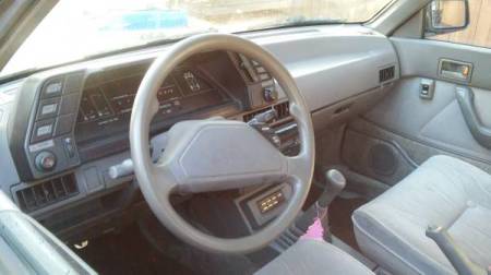 1989 Subaru GL-10 Turbo sedan interior