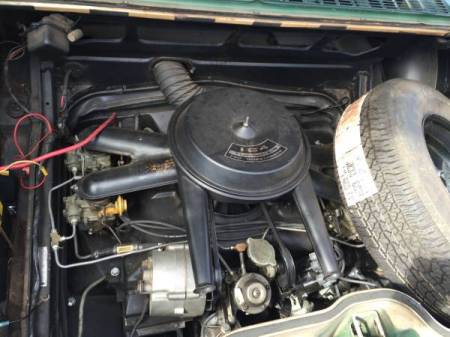 1965 Chevrolet Corvair Convertible engine