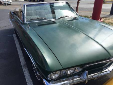 1965 Chevrolet Corvair Convertible right front