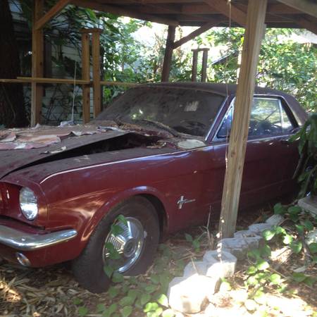1965 Ford Mustang left front