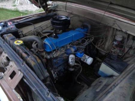 1966 Mercury M100 engine