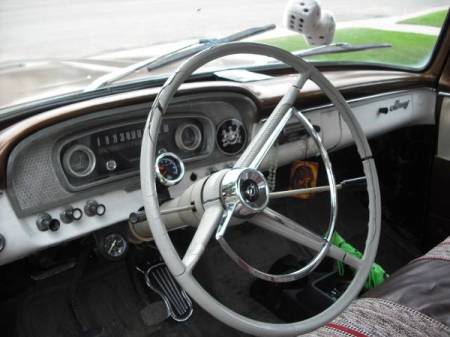 1966 Mercury M100 interior