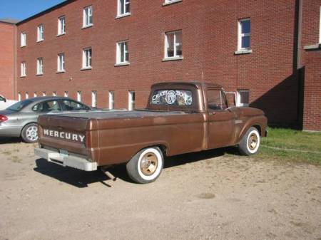 1966 Mercury M100 right rear