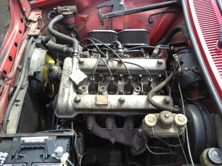 1975 Alfa Romeo Alfetta GT 2 engine