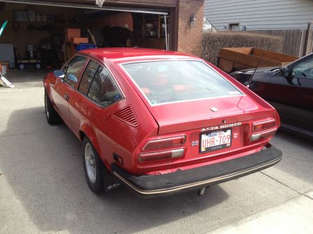 1975 Alfa Romeo Alfetta GT 2 left rear