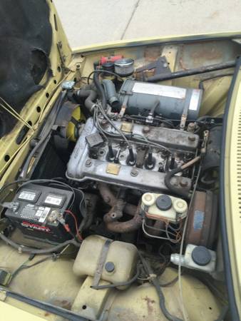 1976 Alfa Romeo Alfetta GT 2 engine