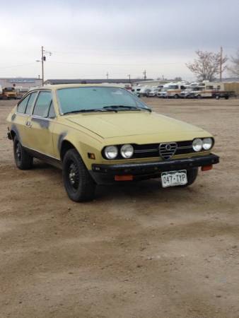 1976 Alfa Romeo Alfetta GT 2 right front