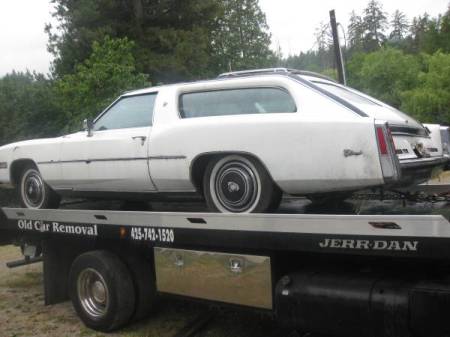 1976 Cadillac Eldorado Comstock Wagon left rear