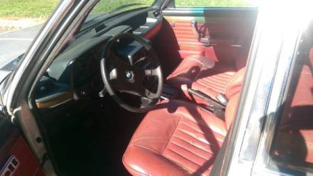 1979 BMW 528i interior