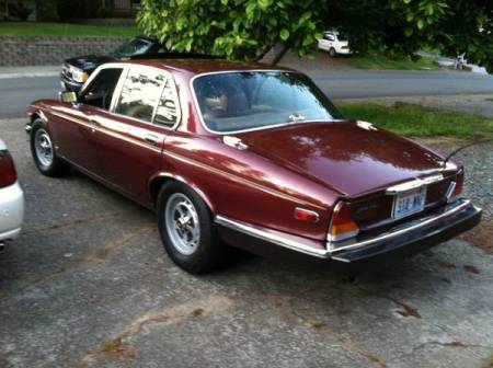 1981 Jaguar XJ6 left rear