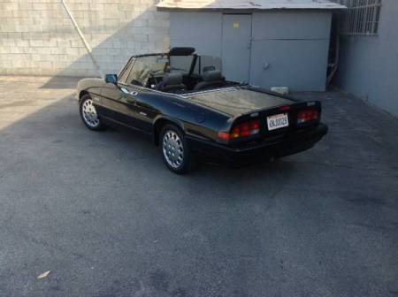 1987 Alfa Romeo Spider Quadrifoglio left rear