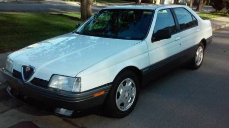 1991 Alfa Romeo 164L left front