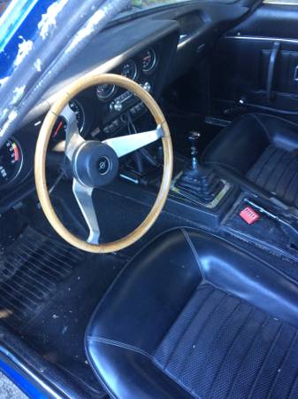 1969 Opel GT interior