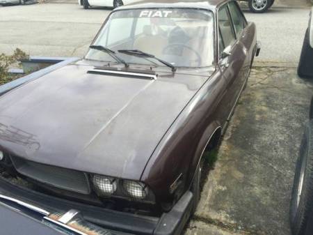 1974 Fiat 124 Coupe left front