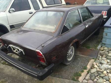 1974 Fiat 124 Coupe right rear