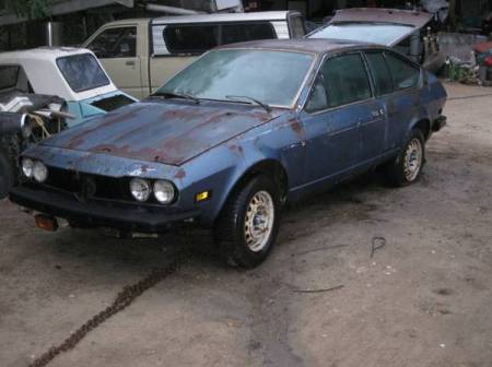 1977 Alfa Romeo Alfetta GT 2 left front