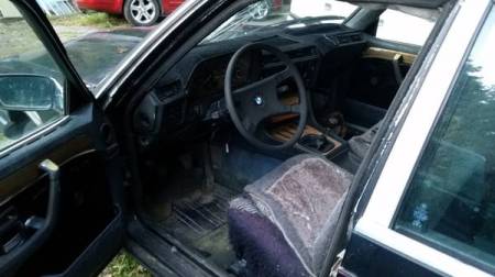 1978 BMW 733 interior
