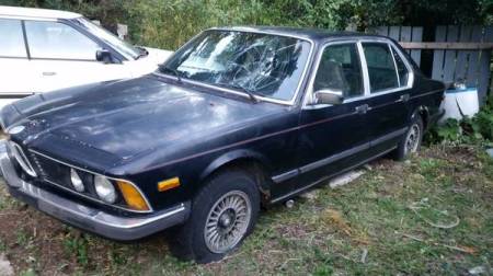 1978 BMW 733 left front