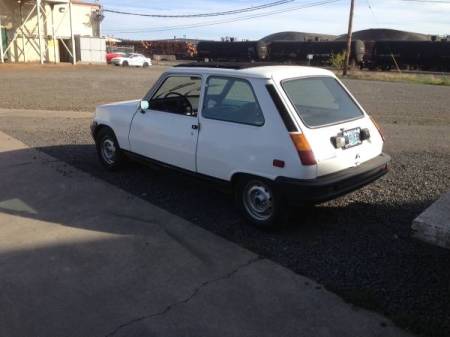1979 Renault LeCar 2 left rear