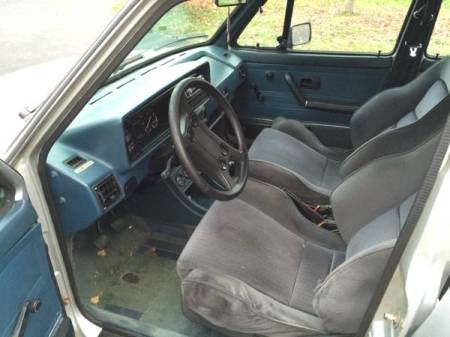 1984 Volkswagen Jetta GLI interior