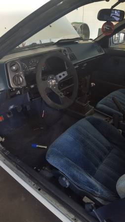 1986 Toyota Corolla GTS interior