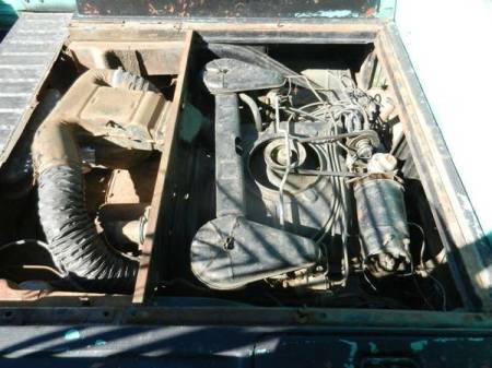 1962 Chevrolet Corvair Rampside engine