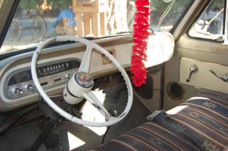 1963 Chevrolet Corvair Greenbrier interior