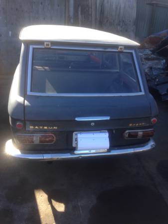 1967 Datsun 1600 wagon rear