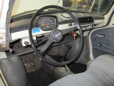 1969 Subaru 360 interior