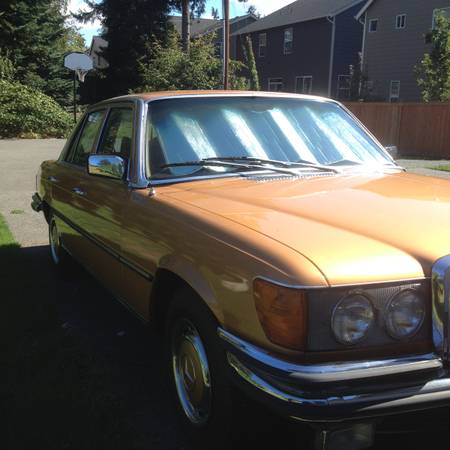 1973 Mercedes 450 SE right front