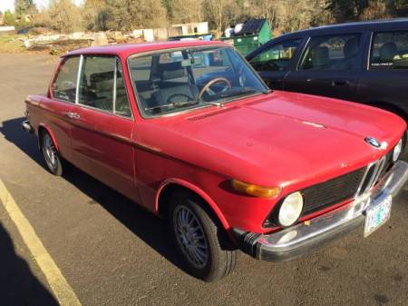 1975 BMW 2002 2 right front