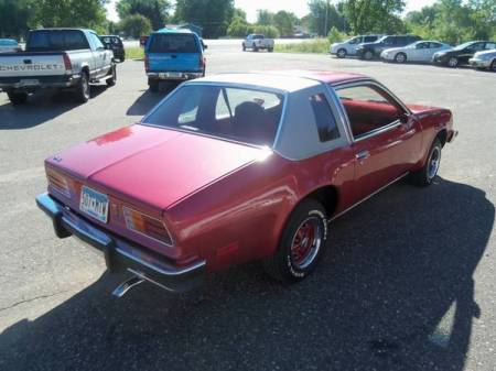 1976 Pontiac Sunbird right rear