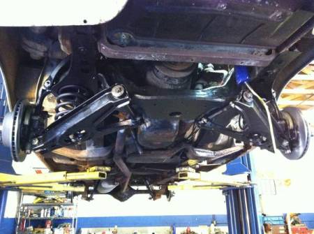 1957 Studebaker President front suspension